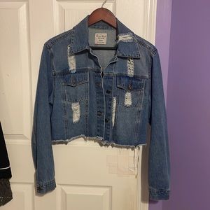 Cropped Jean jacket